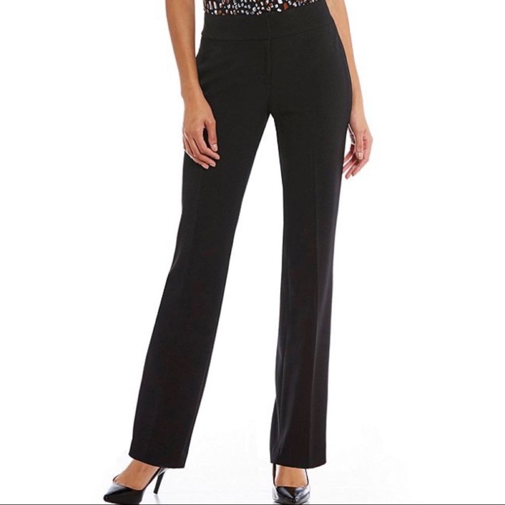 Bebe Liv fit classic black dress pants slacks